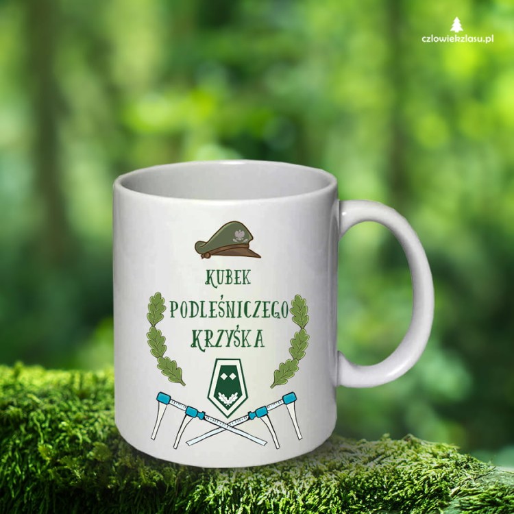 Kubek podleśniczego – Podleśniczy - Prezent dla podleśniczego - Kubek ceramiczny