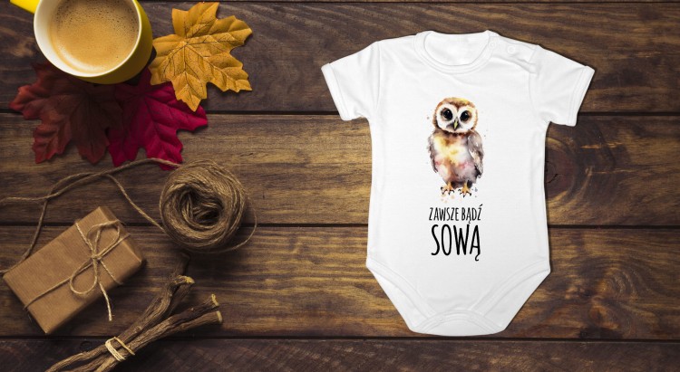 Zawsze bądź sową - Prezent dla ornitologa - ornitolog - Sowa - Body - Bodziak