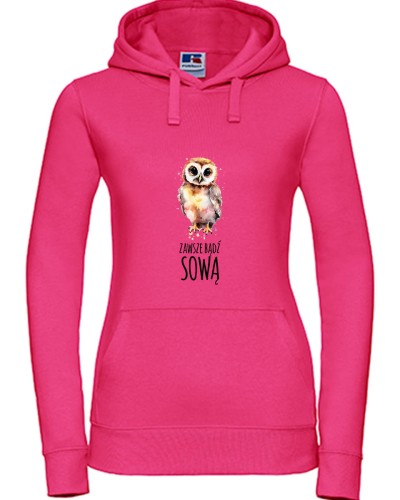 Zawsze bądź sową - Prezent dla ornitologa - ornitolog – Sowa - Bluza