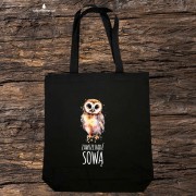 Zawsze bądź sową - Prezent dla ornitologa - ornitolog - Sowa - Torba 2 ucha