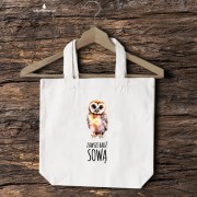Zawsze bądź sową - Prezent dla ornitologa - ornitolog - Sowa - Torba 2 ucha