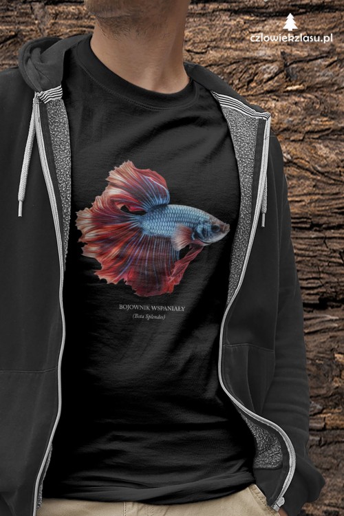 Bojownik wspaniały /Betta splendens/ - Ryba – Prezent dla akwarysty - Prezent dla akwarystki - Akwarystyka - Koszulka