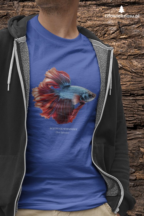 Bojownik wspaniały /Betta splendens/ - Ryba – Prezent dla akwarysty - Prezent dla akwarystki - Akwarystyka - Koszulka
