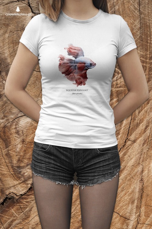 Bojownik wspaniały /Betta splendens/ - Ryba – Prezent dla akwarysty - Prezent dla akwarystki - Akwarystyka - Koszulka