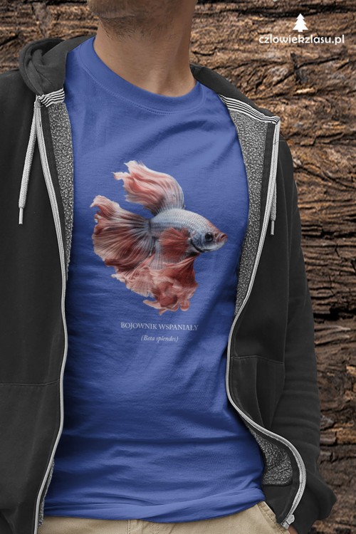 Bojownik wspaniały /Betta splendens/ - Ryba – Prezent dla akwarysty - Prezent dla akwarystki - Akwarystyka - Koszulka