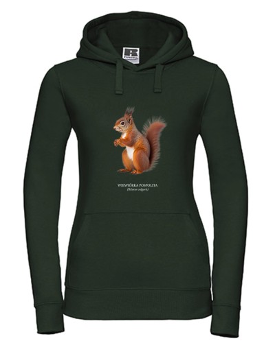 Wiewiórka pospolita - Sciurus vulgaris - Wiewiórka - Prezent dla przyrodnika - Prezent dla przyrodniczki - Bluza