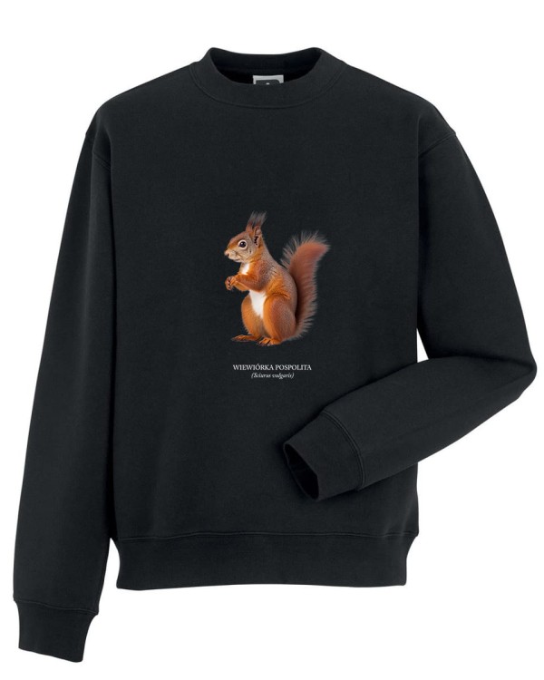 Wiewiórka pospolita - Sciurus vulgaris - Wiewiórka - Prezent dla przyrodnika - Prezent dla przyrodniczki - Bluza