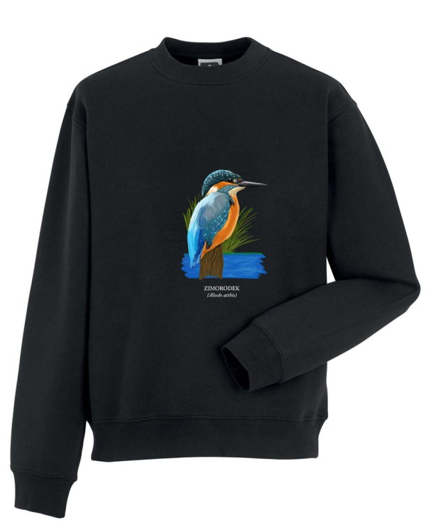 Zimorodek zwyczajny - Alcedo atthis – Zimorodek - prezent dla ornitologa - Bluza