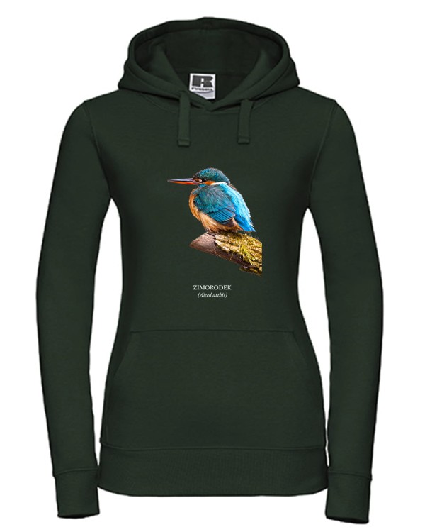 Zimorodek zwyczajny - Alcedo atthis – Zimorodek - prezent dla ornitologa - Bluza #2