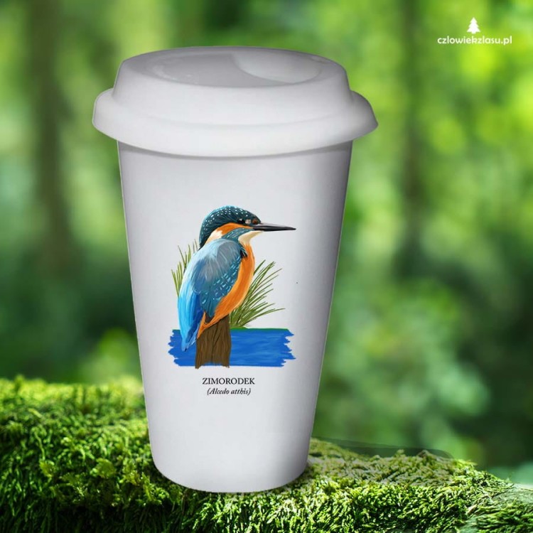 Zimorodek zwyczajny - Alcedo atthis – Zimorodek - prezent dla ornitologa - Tumbler