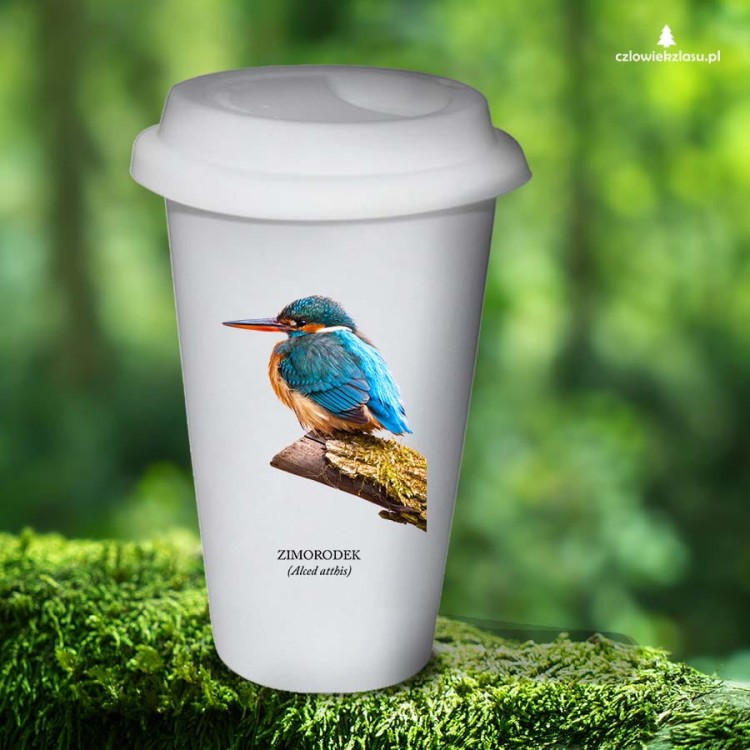 Zimorodek zwyczajny - Alcedo atthis – Zimorodek - prezent dla ornitologa - Tumbler #2
