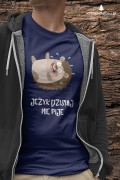 Jeżyk dzisiaj nie pije – Prezent dla Jerzego – Jeż - Jerzyk - Koszulka
