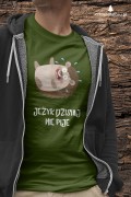 Jeżyk dzisiaj nie pije – Prezent dla Jerzego – Jeż - Jerzyk - Koszulka