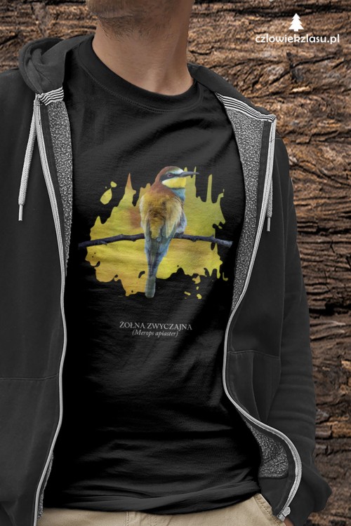 Żołna pszczołojad - Merops apiaster - Żołna - prezent dla ornitologa – Prezent dla przyrodnika - Koszulka