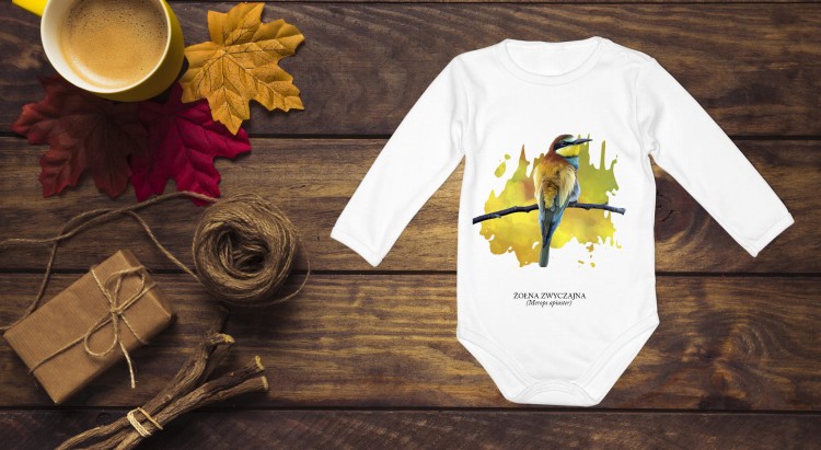 Żołna zwyczajna - Żołna pszczołojad - Merops apiaster - Żołna - prezent dla ornitologa – Prezent dla przyrodnika - Body - Bodziak