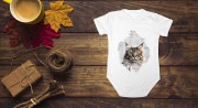 Maine coon - Mainkun - Kot - prezent dla miłośnika kotów – Body z kotem - Body - Bodziak