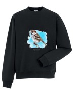 Wróbel domowy - Passer domesticus - Wróbel zwyczajny - Wróbel - prezent dla ornitologa – Prezent dla przyrodnika - Bluza z wróblem - Bluza