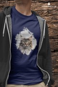 Maine coon - Mainkun - Kot - prezent dla miłośnika kotów - Koszulka z kotem - Koszulka