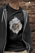 Maine coon - Mainkun - Kot - prezent dla miłośnika kotów - Koszulka z kotem - Koszulka