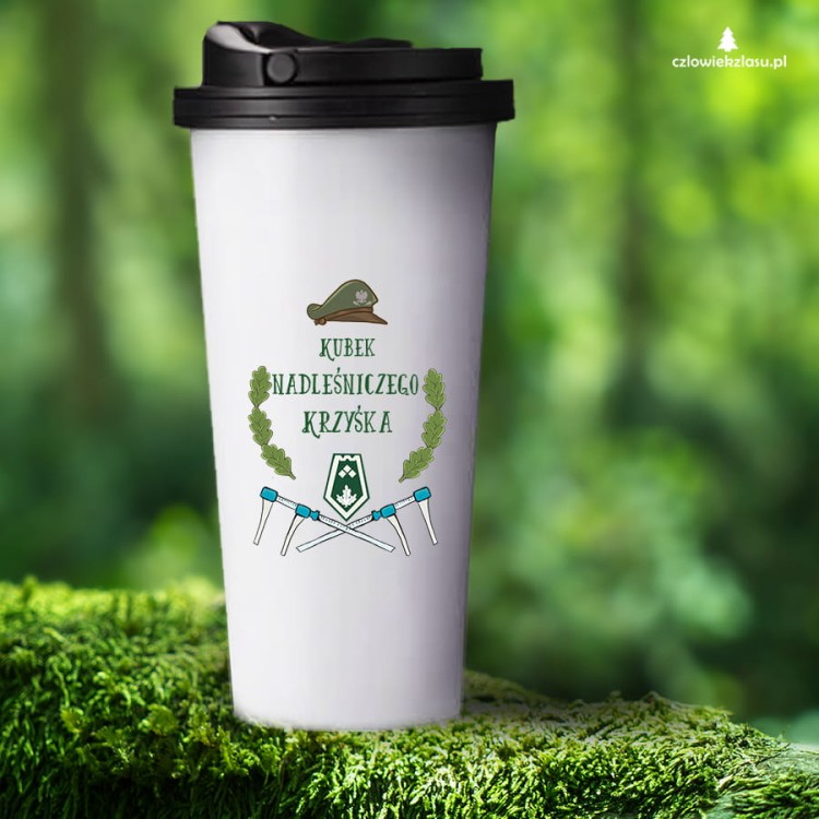 Kubek nadleśniczego – Nadleśniczy - Prezent dla nadleśniczego - Kubek termiczny