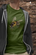 Pszczoła miodna - Apis mellifera - Pszczoła - prezent dla entomologa – Prezent dla pszczelarza – Koszulka z pszczołą – Koszulka