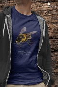 Pszczoła miodna - Apis mellifera - Pszczoła - prezent dla entomologa – Prezent dla pszczelarza – Koszulka z pszczołą – Koszulka