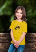Pszczoła miodna - Apis mellifera - Pszczoła - prezent dla entomologa – Prezent dla pszczelarza – Koszulka z pszczołą – Koszulka dziecięca