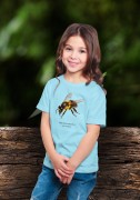 Pszczoła miodna - Apis mellifera - Pszczoła - prezent dla entomologa – Prezent dla pszczelarza – Koszulka z pszczołą – Koszulka dziecięca
