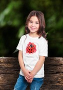 Biedronka siedmiokropka - Coccinella septempunctata - Biedronka - Prezent dla przyrodnika - Prezent dla entomologa - Koszulka z biedronką - Koszulka dziecięca