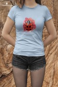 Biedronka siedmiokropka - Coccinella septempunctata - Biedronka - Prezent dla przyrodnika - Prezent dla entomologa - Koszulka z biedronką - Koszulka