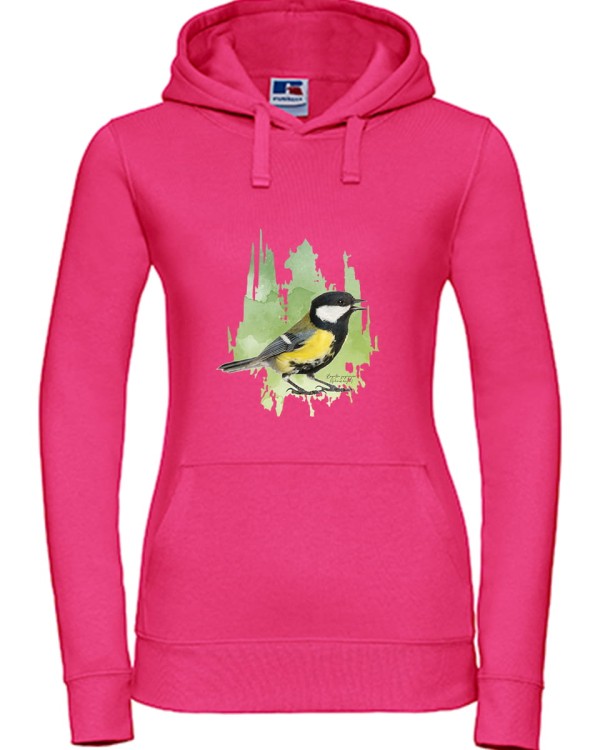 Sikorka Bogatka - Bogatka zwyczajna - Parus major - prezent dla ornitologa - Bluza