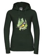 Sikorka Bogatka - Bogatka zwyczajna - Parus major - prezent dla ornitologa - Bluza