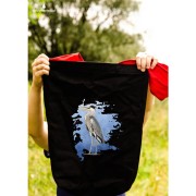 Czapla siwa - Ardea cinerea - prezent dla ornitologa - Torba na ramię