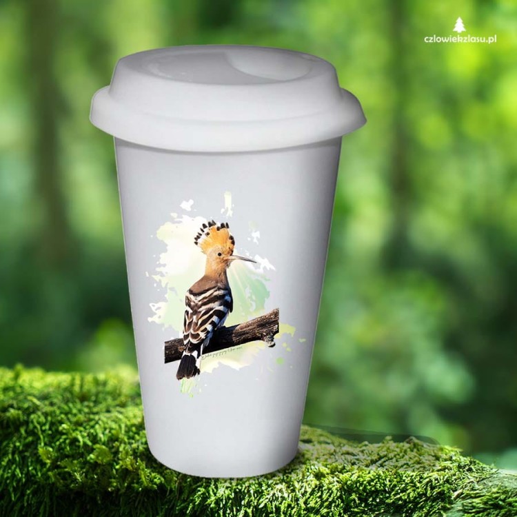 Dudek - Dudek zwyczajny - Upupa epops - prezent dla Ornitologa - Tumbler