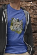 Ryś euroazjatycki - Lynx lynx - Prezent dla przyrodnika - Prezent dla przyrodniczki - Koszulka