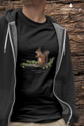 Wiewiórka pospolita - Sciurus vulgaris - Wiewiórka - Prezent dla przyrodnika - Prezent dla przyrodniczki - Koszulka