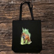 Lis rudy - Lis pospolity - Vulpes vulpes - Torba z lisem - Torba z 2 uchami