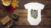 Ryś euroazjatycki - Lynx lynx - Prezent dla przyrodnika - Prezent dla przyrodniczki - Body - Bodziak