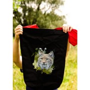 Ryś euroazjatycki - Lynx lynx - Prezent dla przyrodnika - Prezent dla przyrodniczki - Torba na ramię