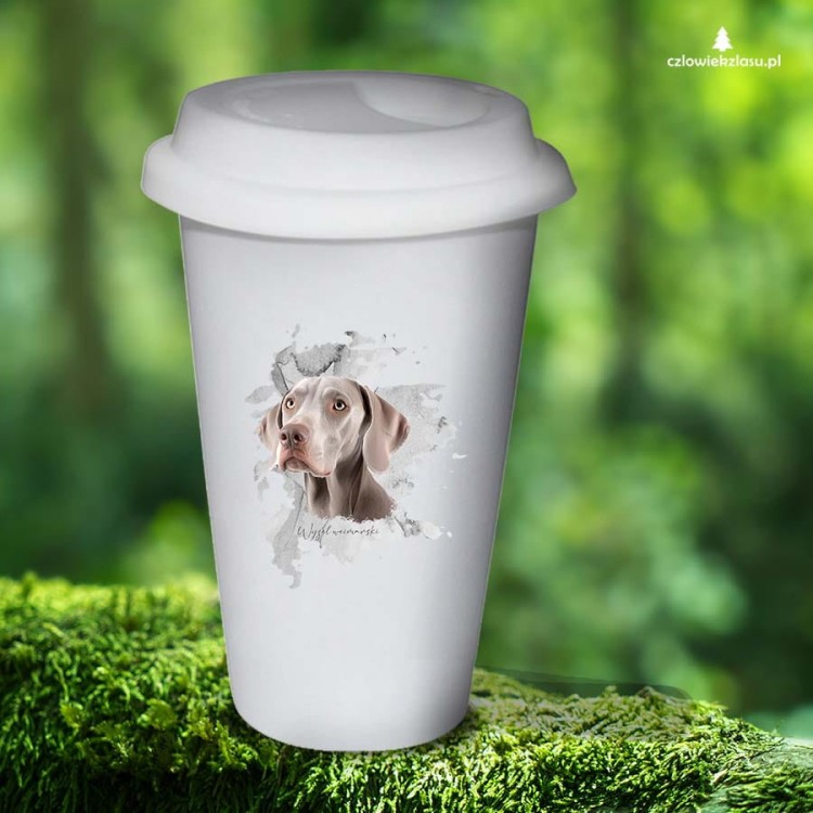 Wyżeł weimarski krótkowłosy - Pies - Wyżeł - Tumbler