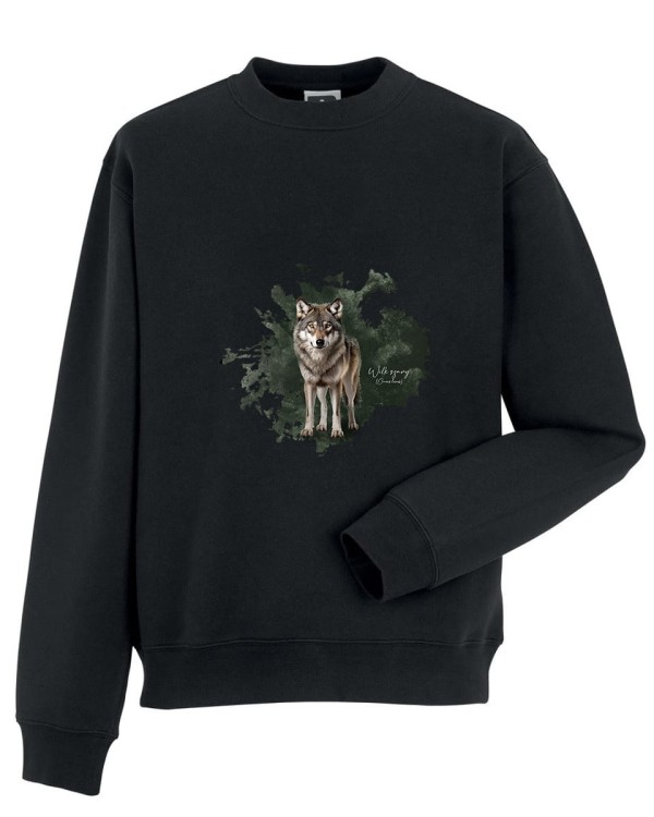 Wilk szary - Canis lupus - prezent dla przyrodnika - Bluza