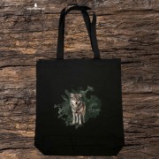 Wilk szary - Canis lupus - prezent dla przyrodnika - Torba 2 ucha