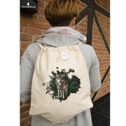 Wilk szary - Canis lupus - prezent dla przyrodnika - Worek-Plecak
