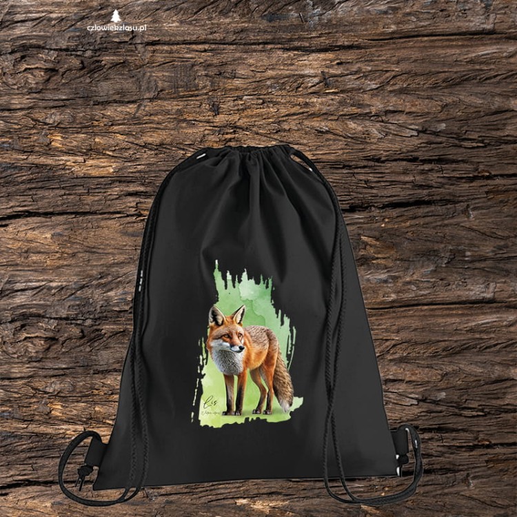 Lis rudy - Lis pospolity - Vulpes vulpes - Worek-Plecak z lisem - Worek-Plecak