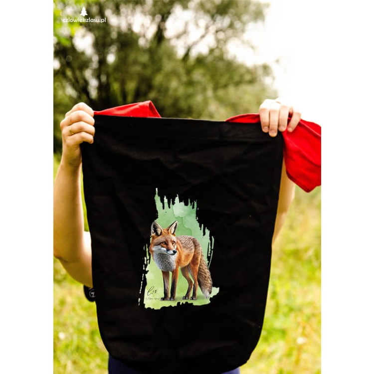 Lis rudy - Lis pospolity - Vulpes vulpes - Torba z lisem - Torba na ramię