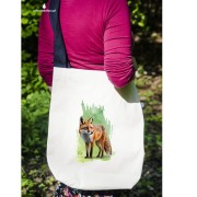 Lis rudy - Lis pospolity - Vulpes vulpes - Torba z lisem - Torba na ramię