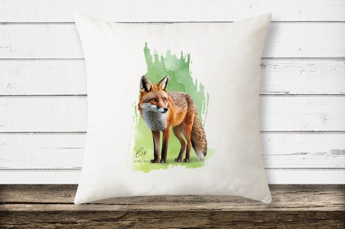 Lis rudy - Lis pospolity - Vulpes vulpes - Poduszka z lisem - Poduszka