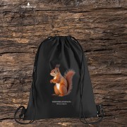 Wiewiórka pospolita - Sciurus vulgaris - Wiewiórka - Prezent dla przyrodnika - Prezent dla przyrodniczki - Worek-Plecak