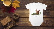 Wiewiórka pospolita - Sciurus vulgaris - Wiewiórka - Prezent dla przyrodnika - Prezent dla przyrodniczki - Body - Bodziak
