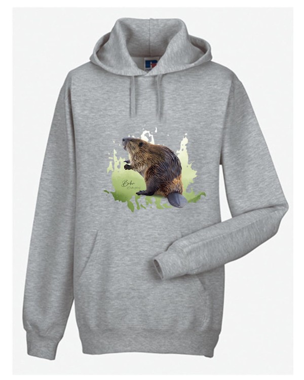 Bóbr europejski - Castor fiber - Prezent dla przyrodnika - Prezent dla przyrodniczki - Bluza